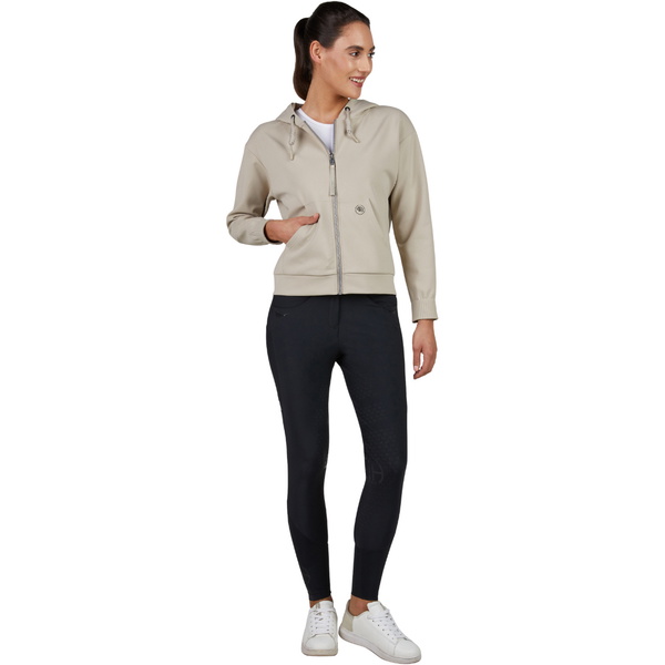 2025 Pikeur Mujeres Pikeur Chaqueta Con Capucha 828200 292 050 - Almond